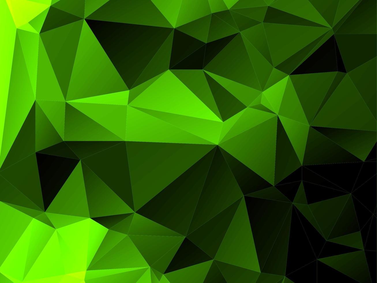 geometric triangle polygon background vector