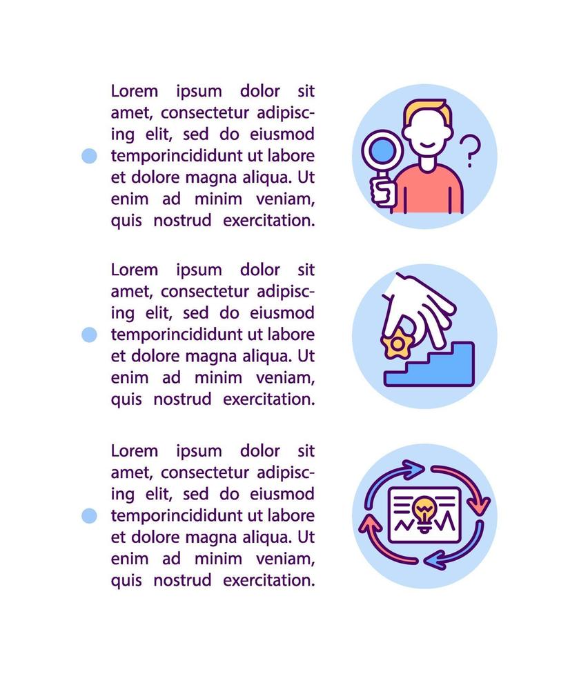 Unlocking potential concept line icons with text vector