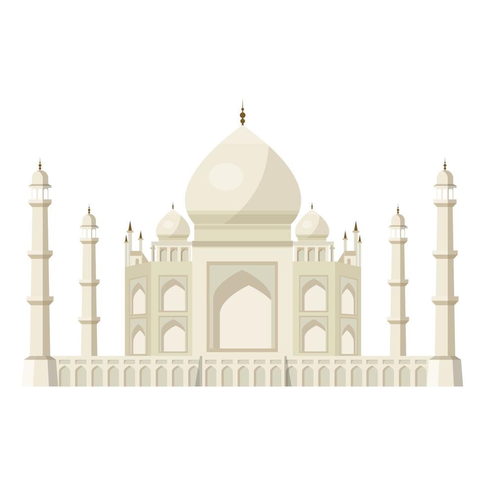 palacio taj mahal vector