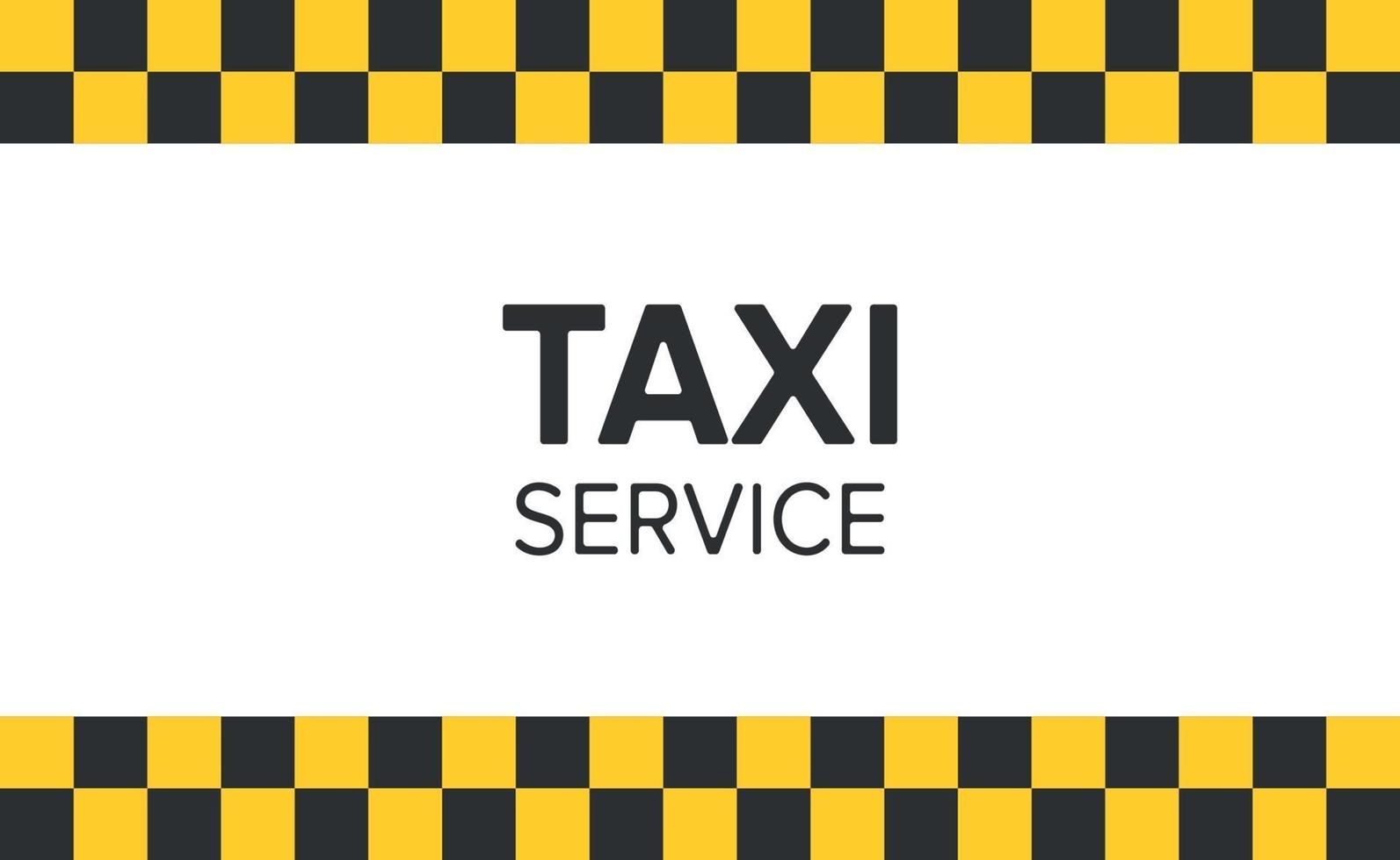 Fondo abstracto en el estilo de un taxi - vector