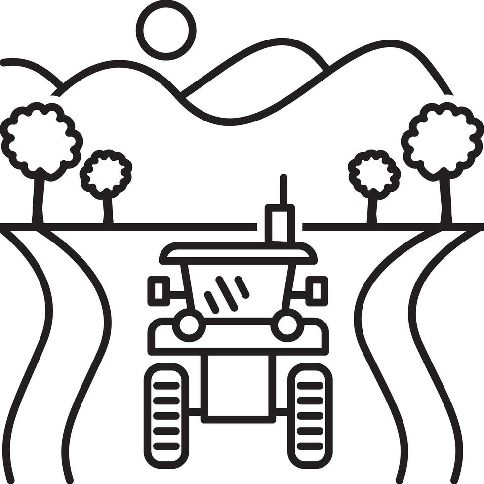 Line icon for agriculture vector