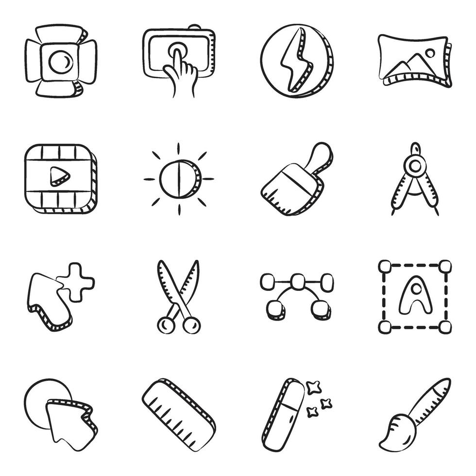 Digital Designing and Photography vector