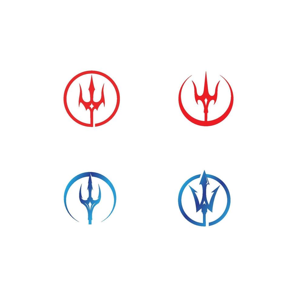 Magic Trident Logo vector