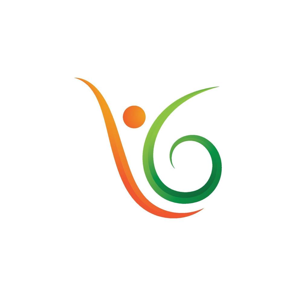 people Healthy Life Logo template vector icon