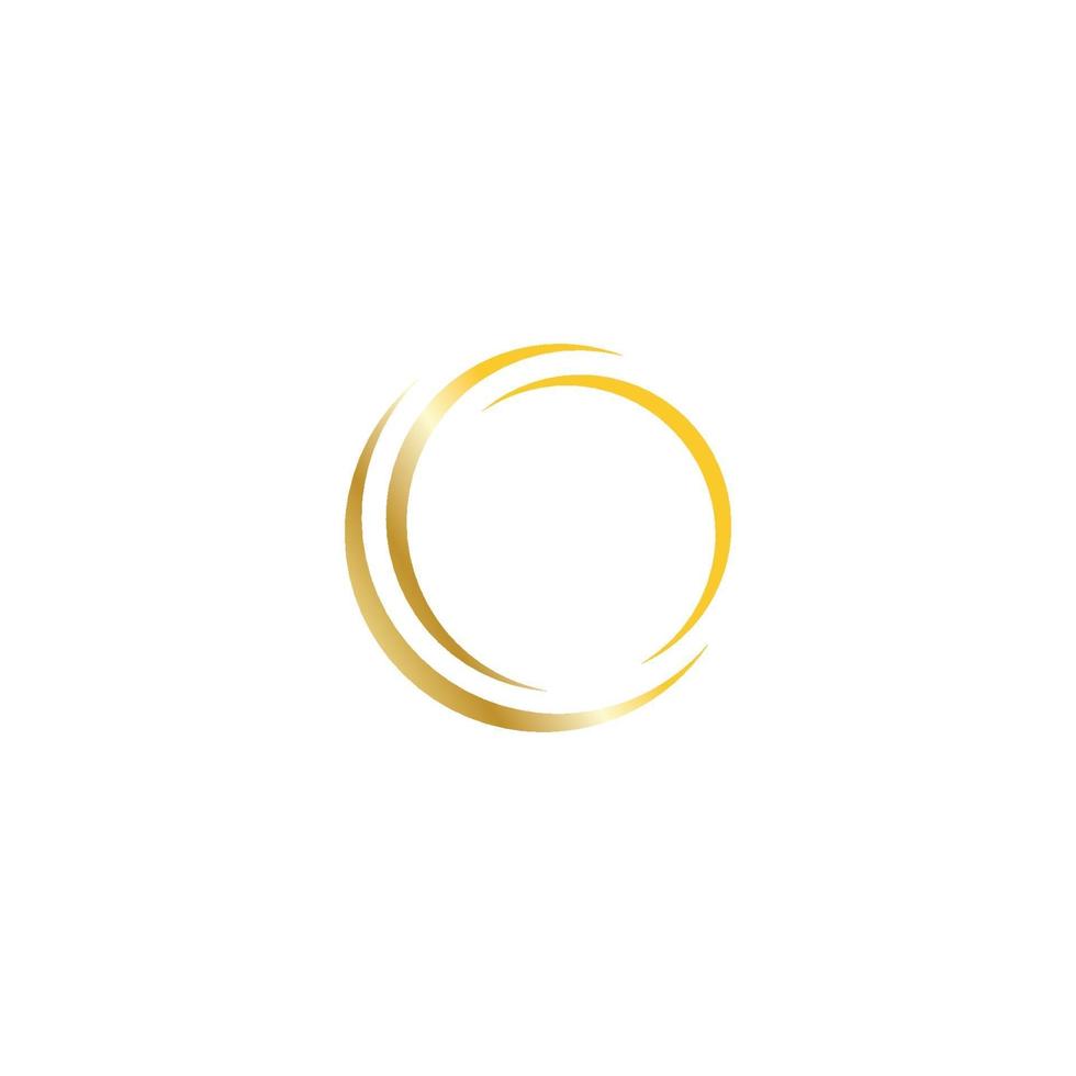 plantilla de vector de símbolo de logotipo de círculo