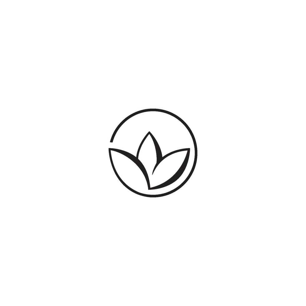 Beauty Vector Lotus flowers design logo Template icon