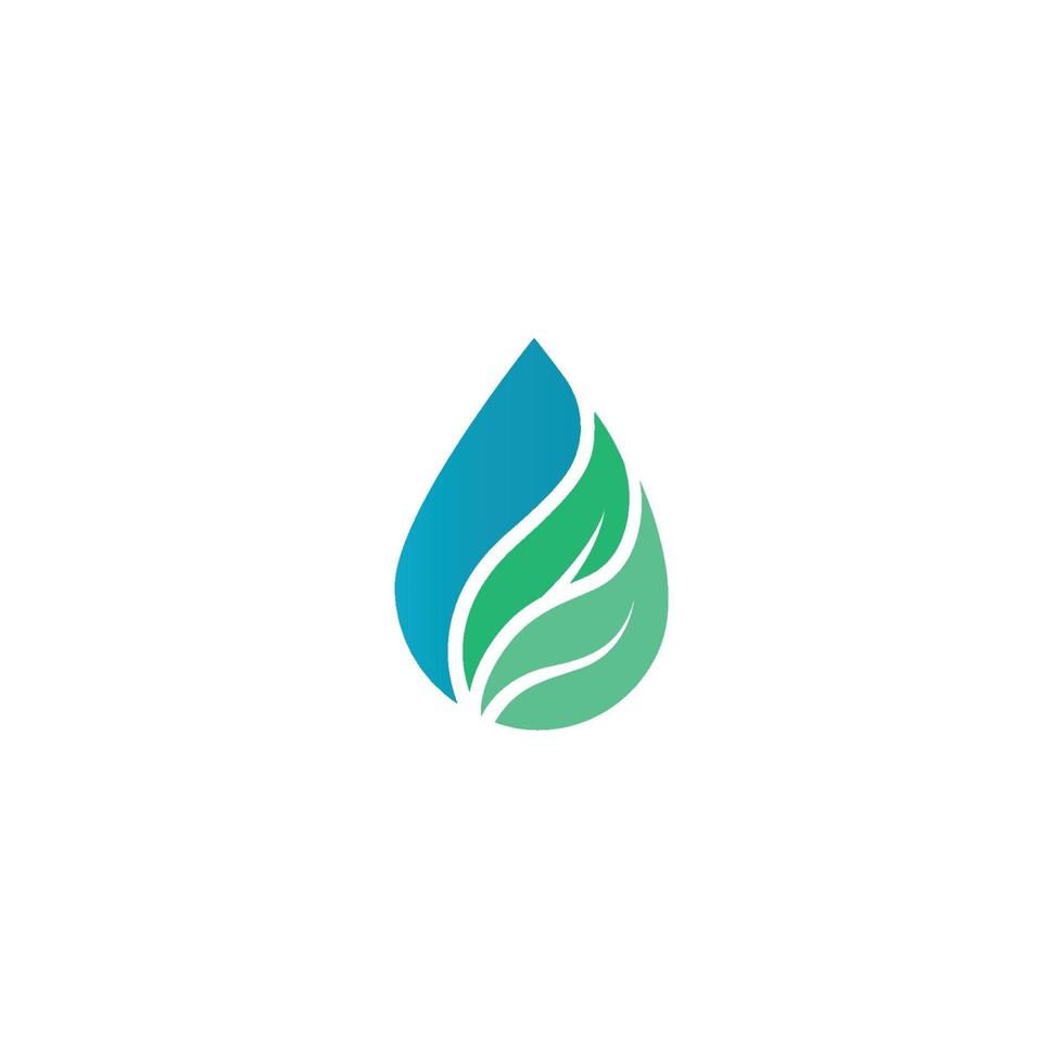 water drop Logo Template vector illustration design