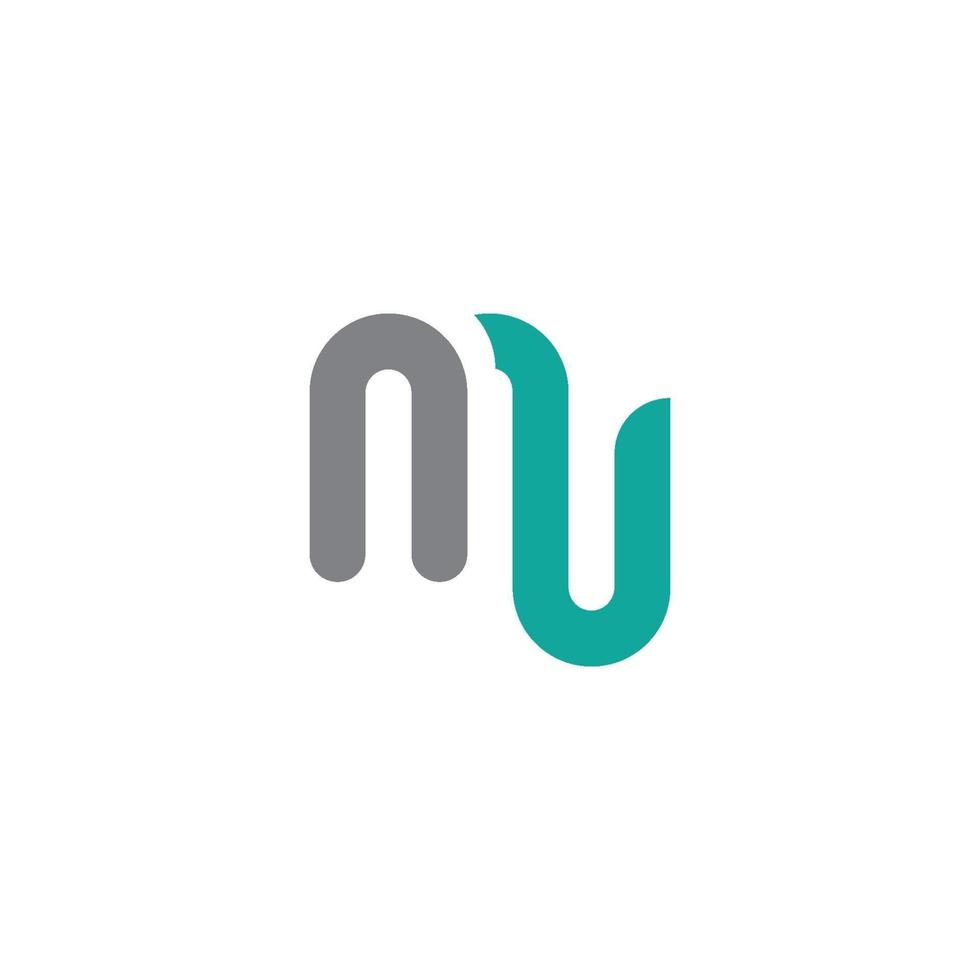 Templat desain Logo M Letter . Simbol Alfabet Konsep Ikon Tipografi Kreatif vector