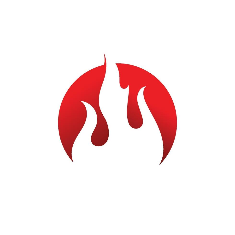 Fire Flame Logo design vector template