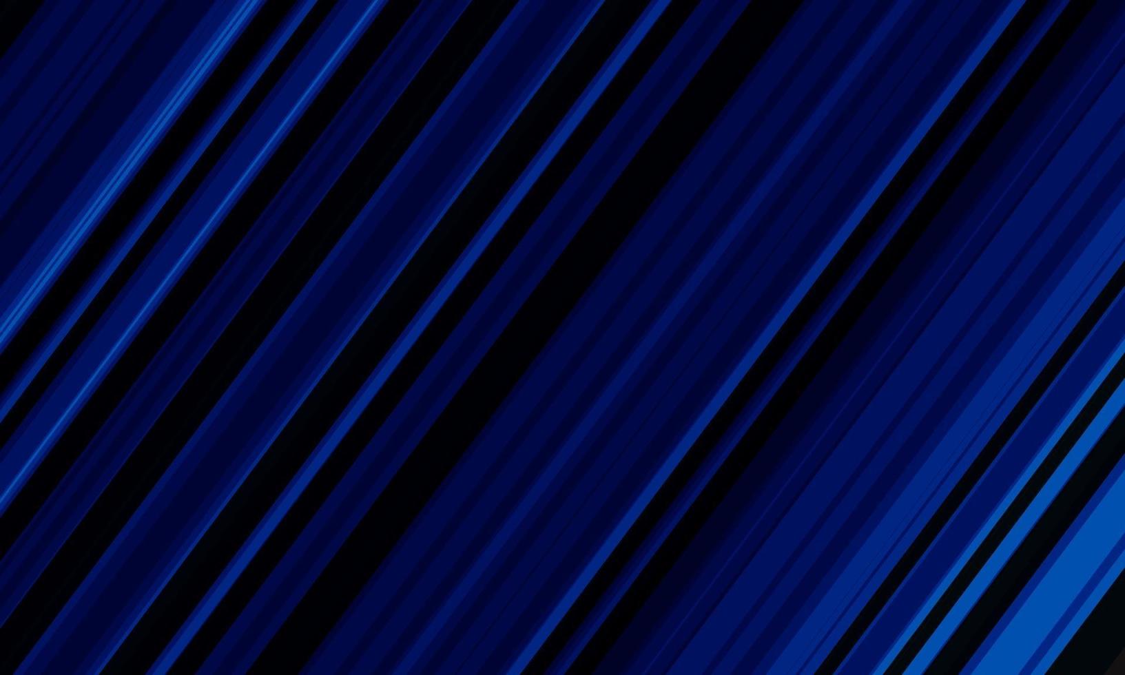 Abstract blue line speed dynamic on black background vector illustration.