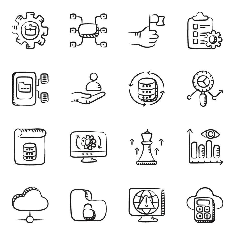 Modern Data Statistics vector