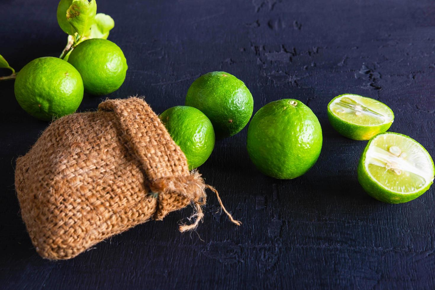 bolsa de limones foto