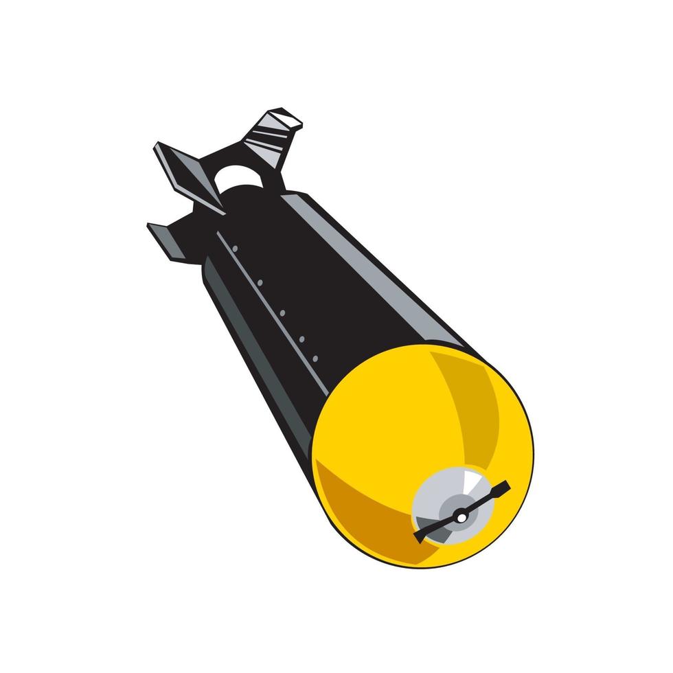 World war two bomb falling down 2230294 Vector Art at Vecteezy