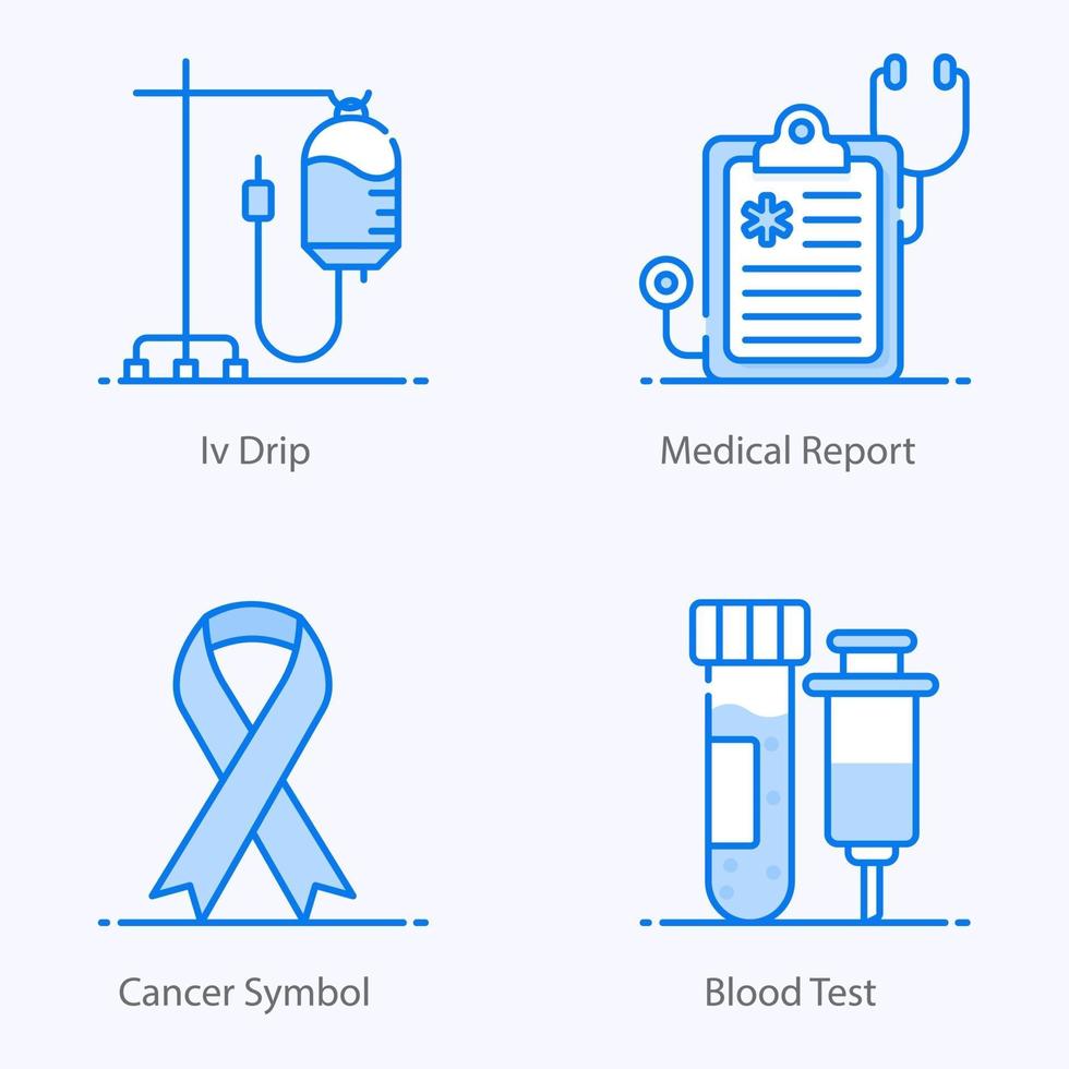 Medical And Healthcare Elements vector