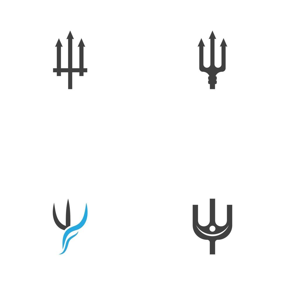 Set of Trident Logos vector