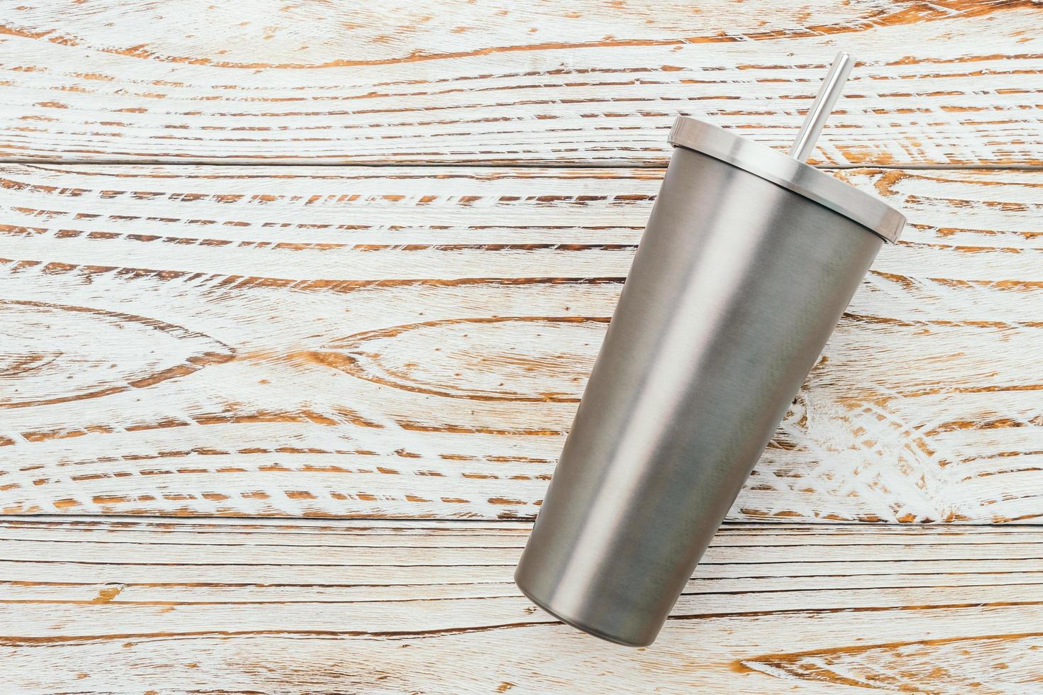 Stainless steel cup photo