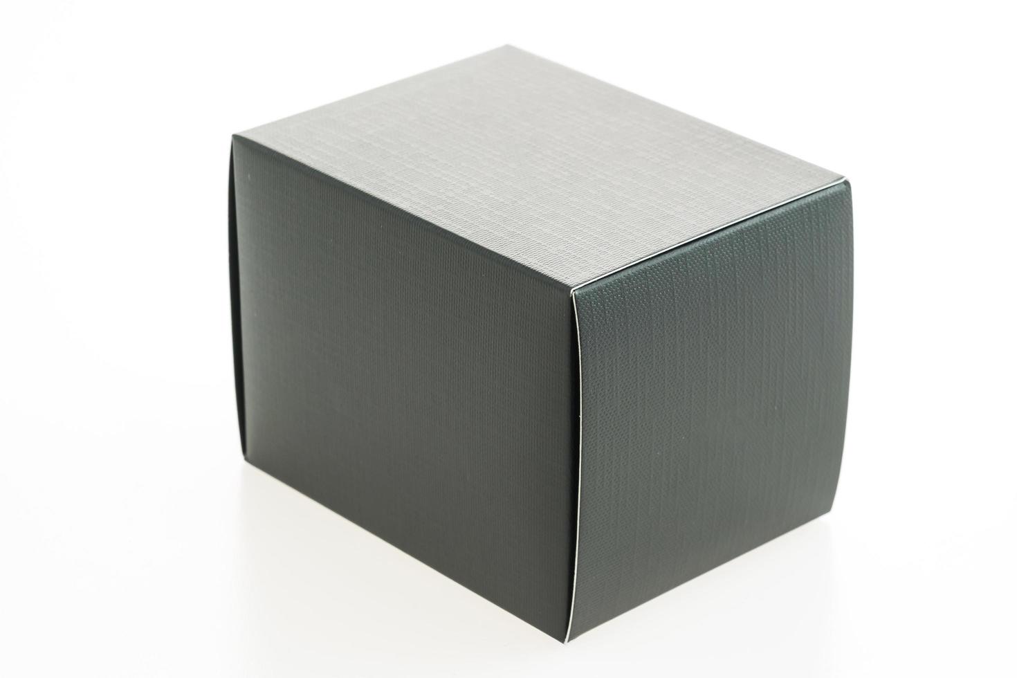 Mock up paper box photo