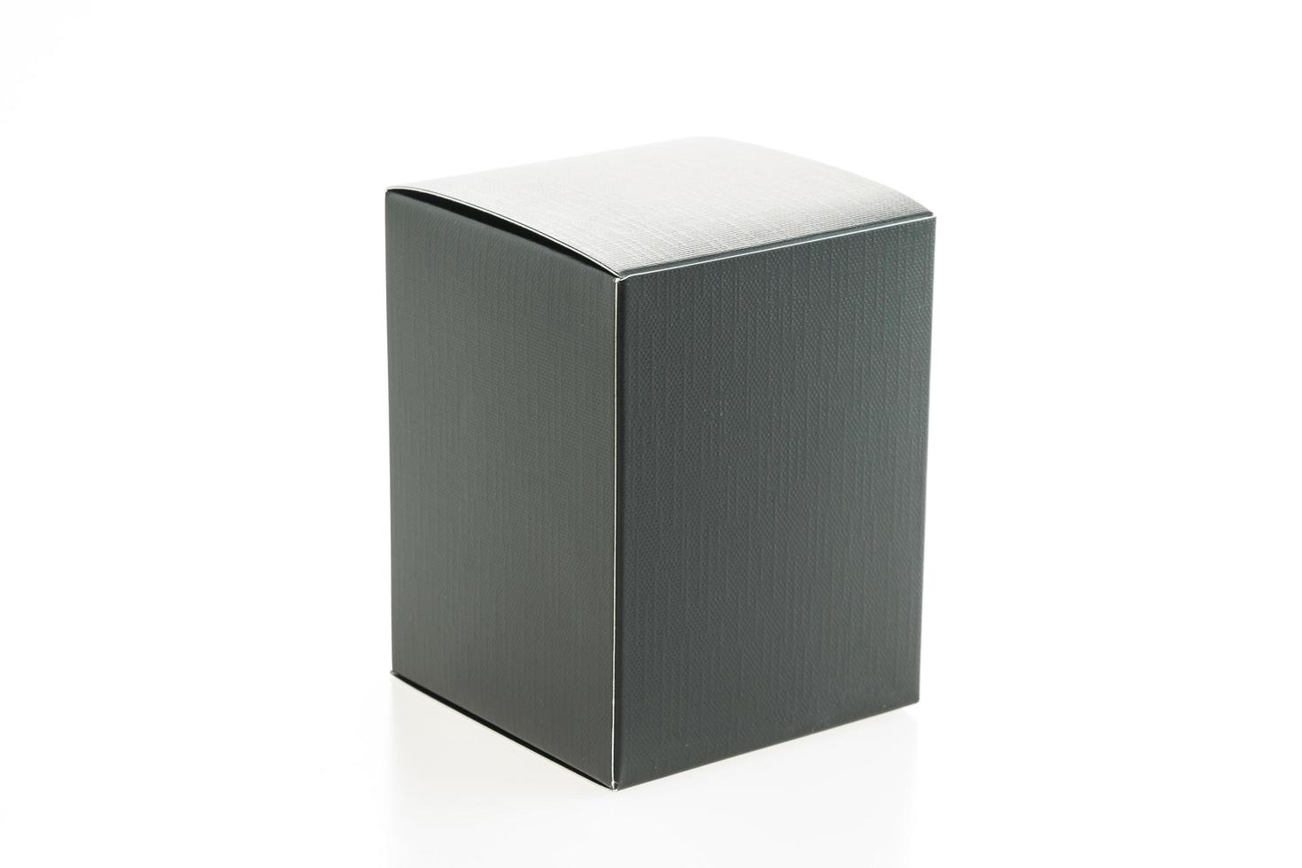 Mock up paper box photo
