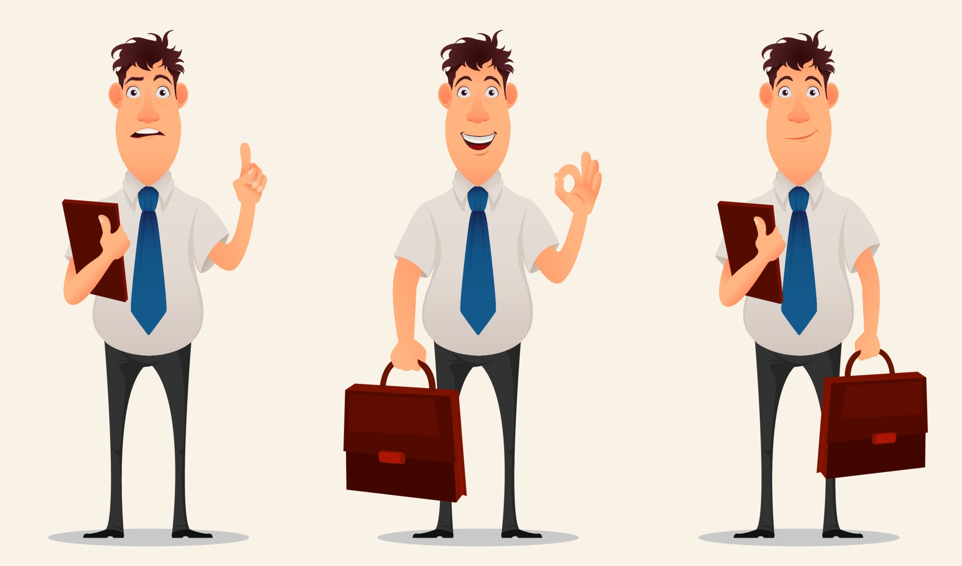 Businessman, office worker. Cartoon character 2231365 Vector Art at Vecteezy Businessman, office worker. Cartoon character 2231365 Vector Art at Vecteezy