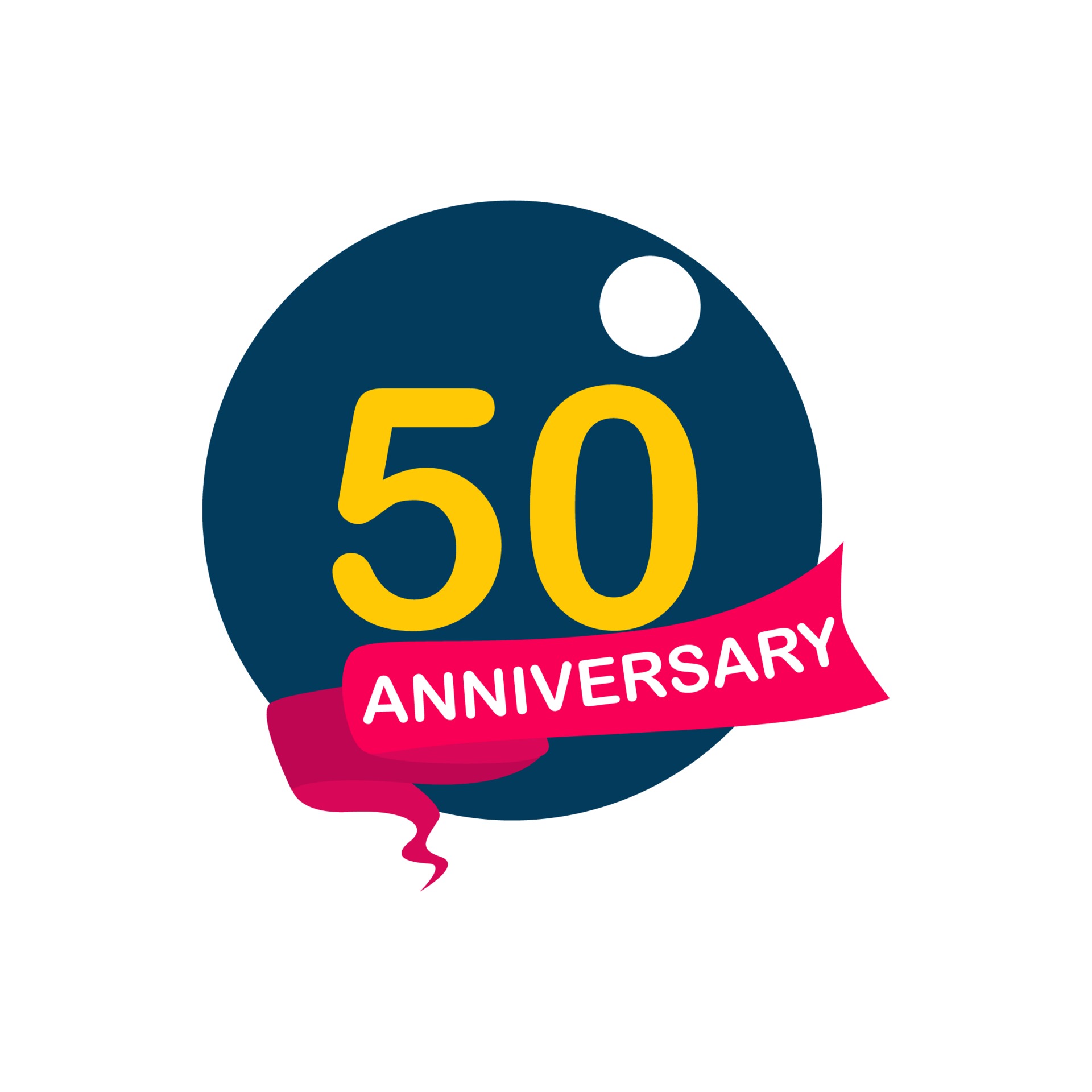 50 year anniversary celebration vector design illustration 2231396 ...