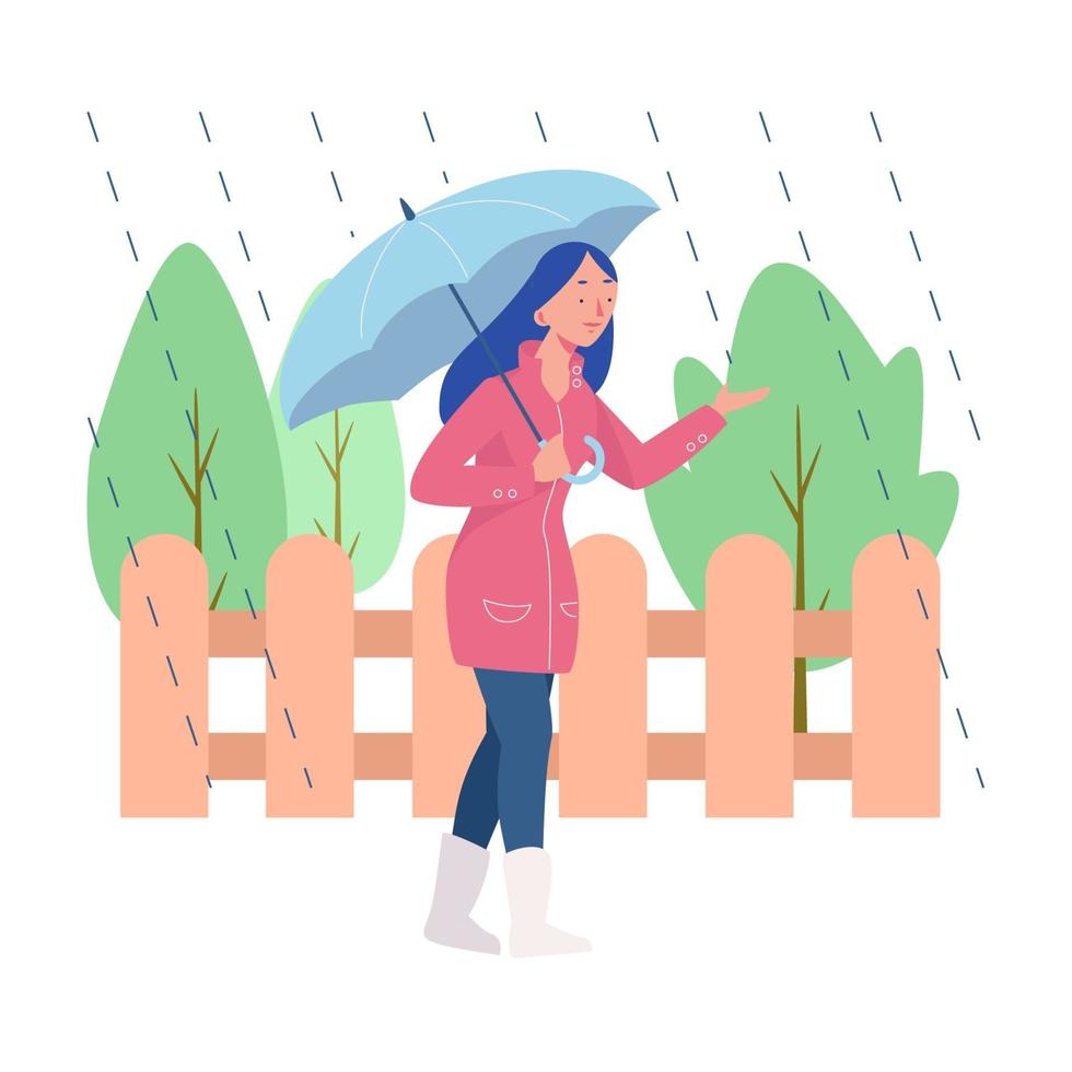 Playing with Rain vector