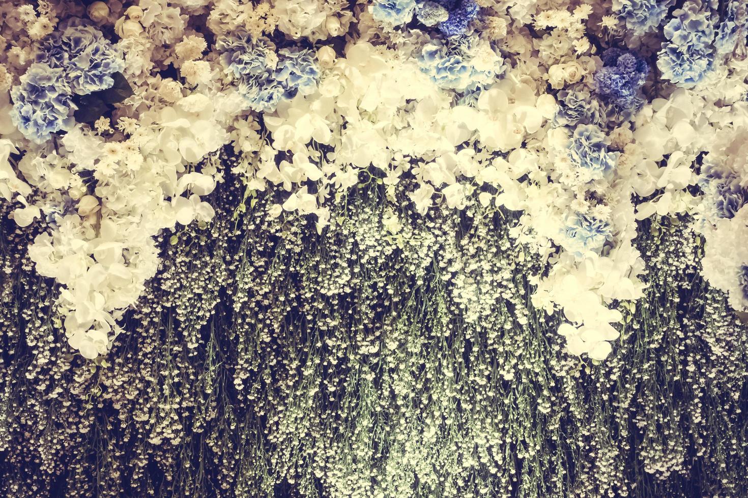 Vintage flower textures photo