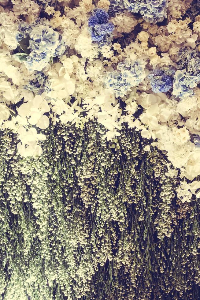 Vintage flower textures photo