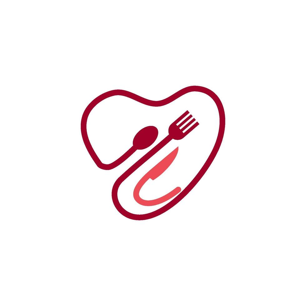 Restaurant Service Abstract Logo Template Symbol Icon vector