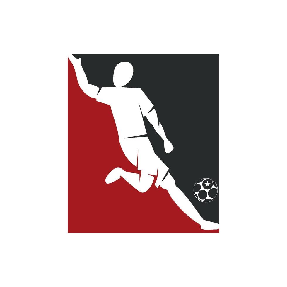 fútbol fútbol insignia plantillas de diseño de logotipo vector de deporte