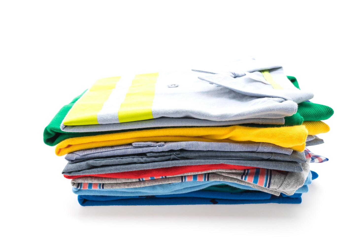 Stack of T Shirt and Polo photo