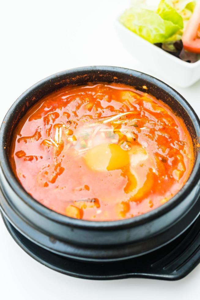 sopa picante de corea foto