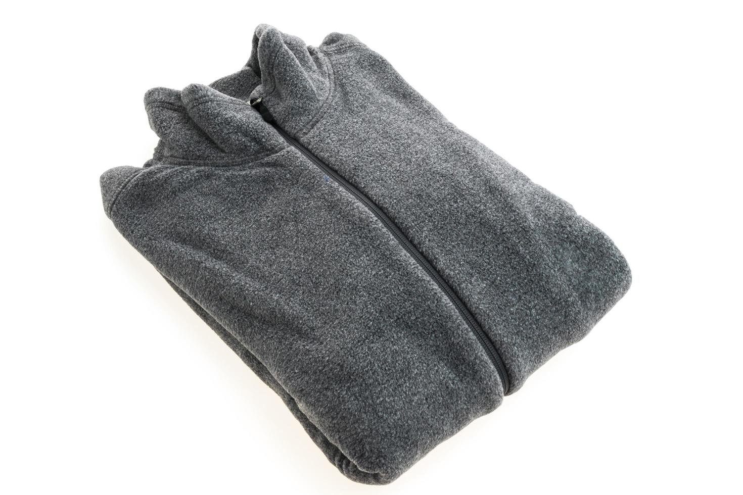 Black fleece jacket photo