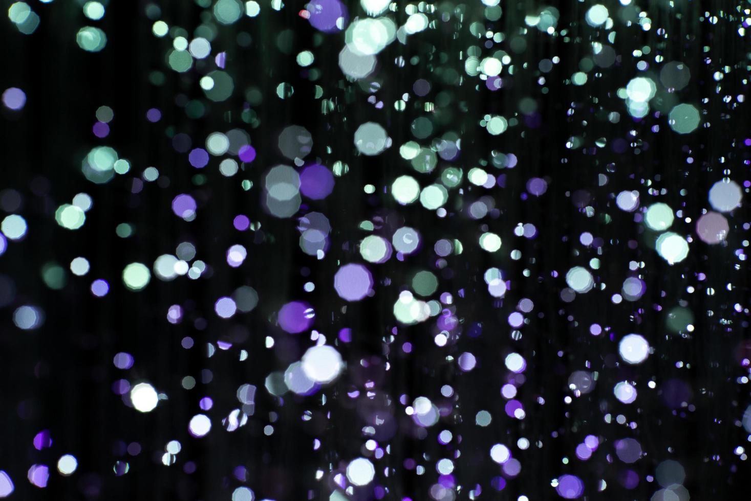 Abstract texture and background of colorful glittering bokeh lights photo