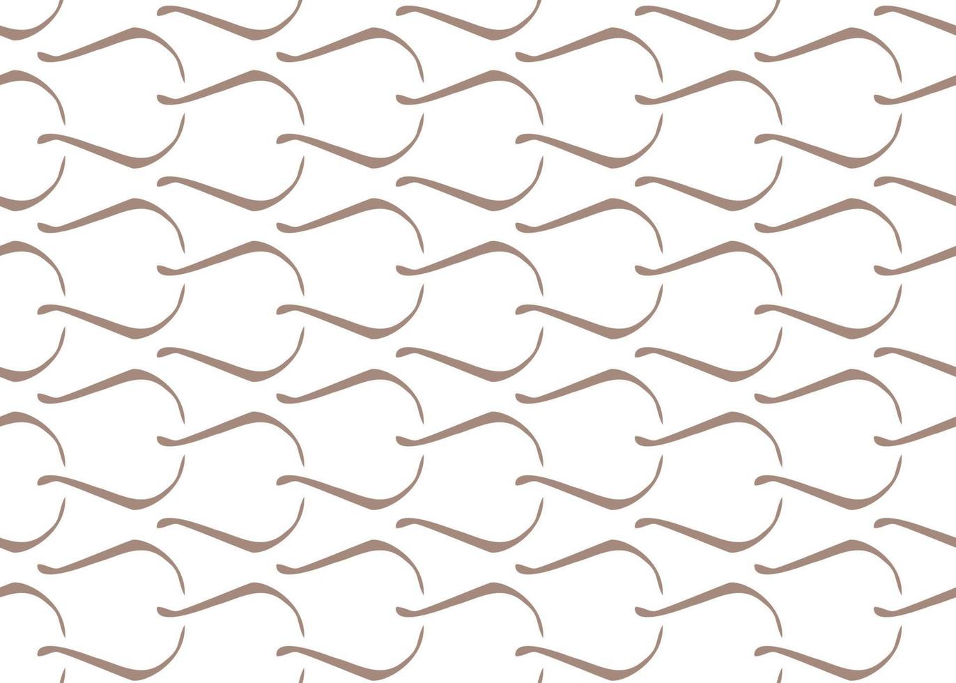 Vector texture background, seamless pattern. Hand drawn, brown, white colors.