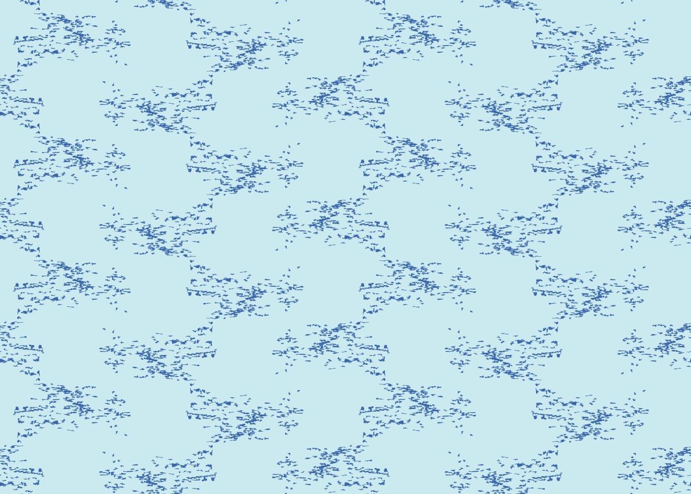 Vector texture background, seamless pattern. Hand drawn, blue colors.