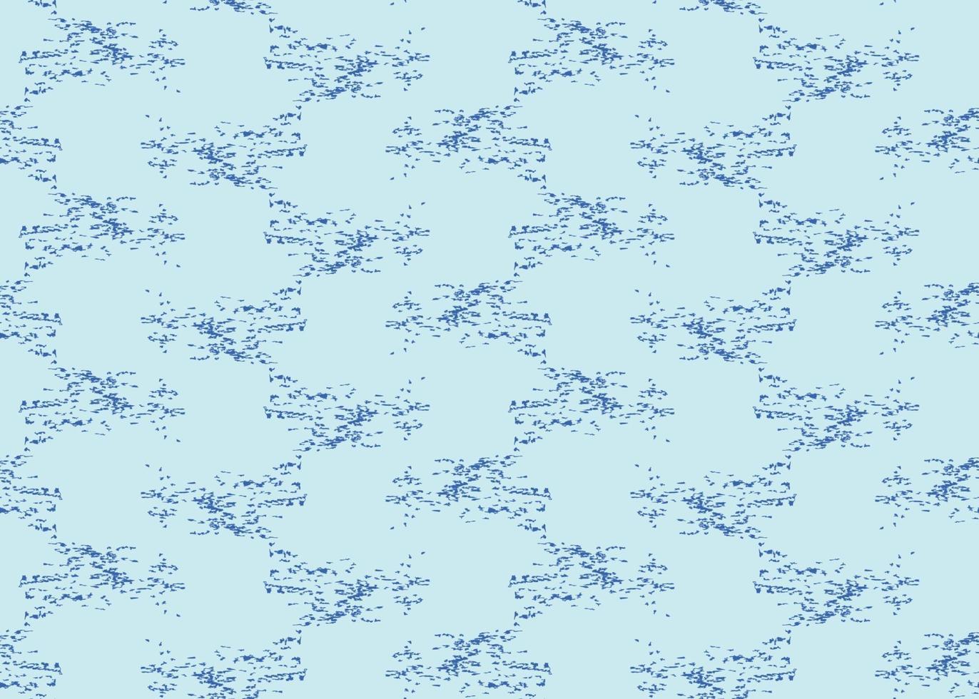 Vector texture background, seamless pattern. Hand drawn, blue colors.