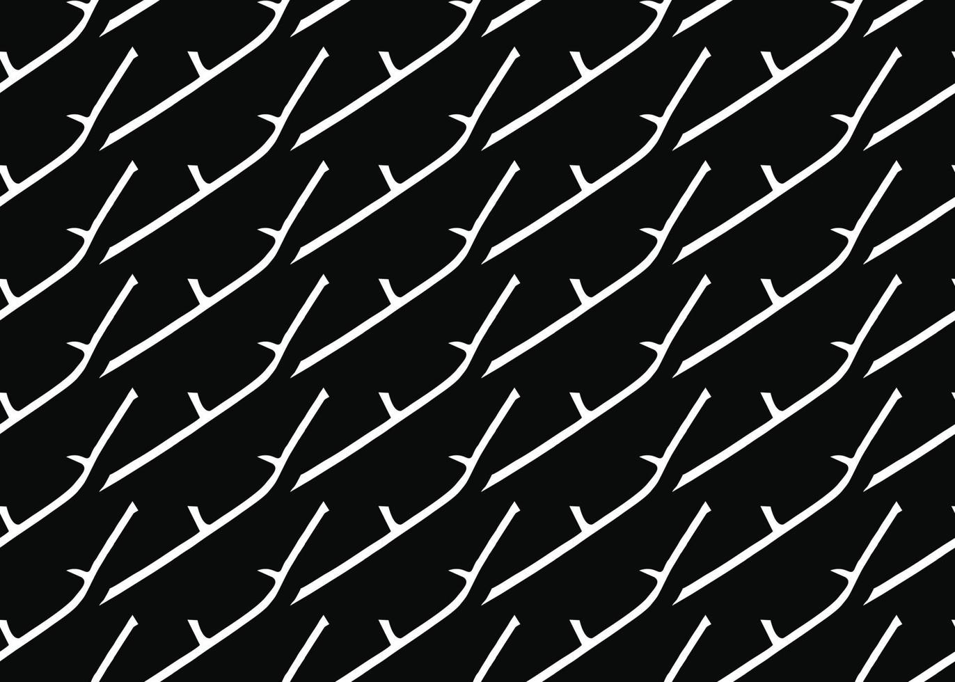 Vector texture background, seamless pattern. Hand drawn, black, white colors.