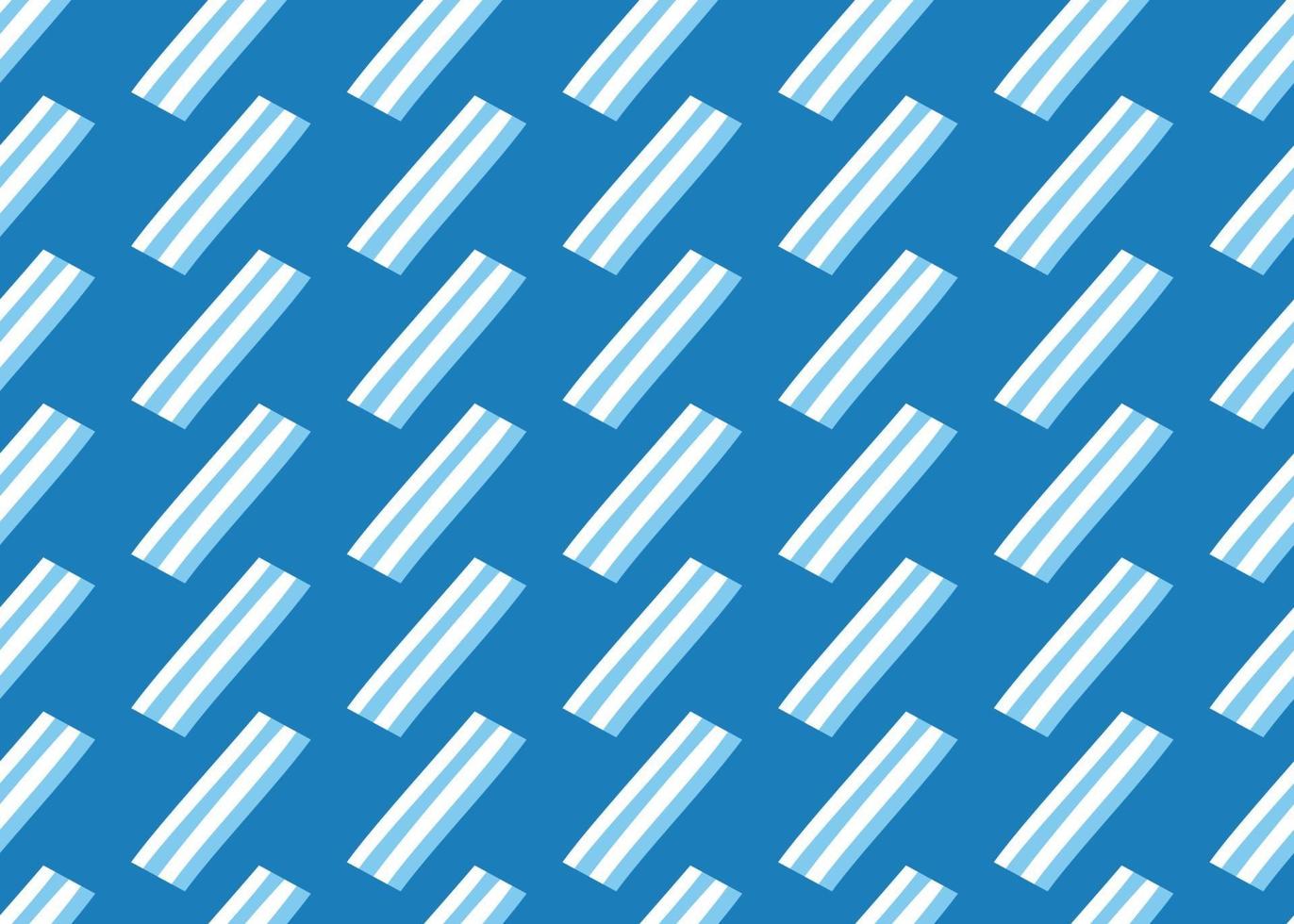 Vector texture background, seamless pattern. Hand drawn, blue, white colors.
