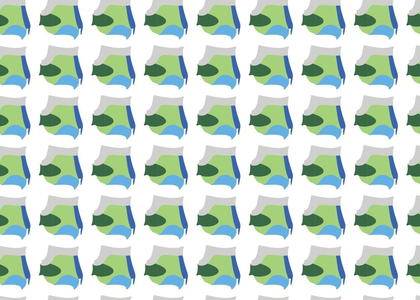 Vector texture background, seamless pattern. Hand drawn, grey, green, blue, white colors.
