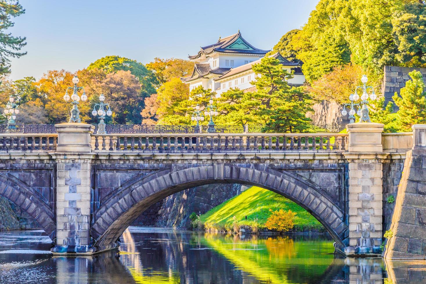 palacio imperial en tokio, japón foto