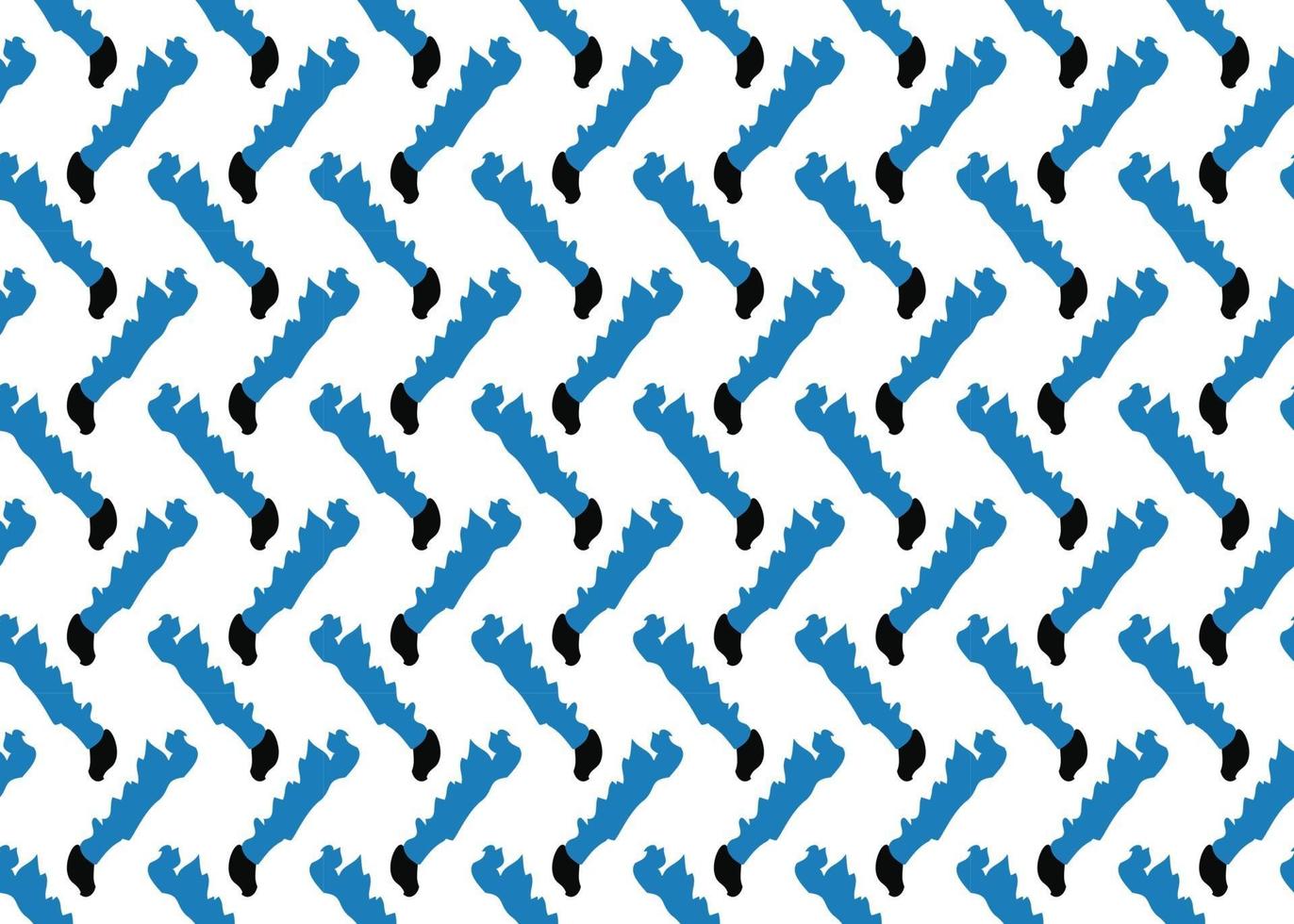 Vector texture background, seamless pattern. Hand drawn, blue, black, white colors.