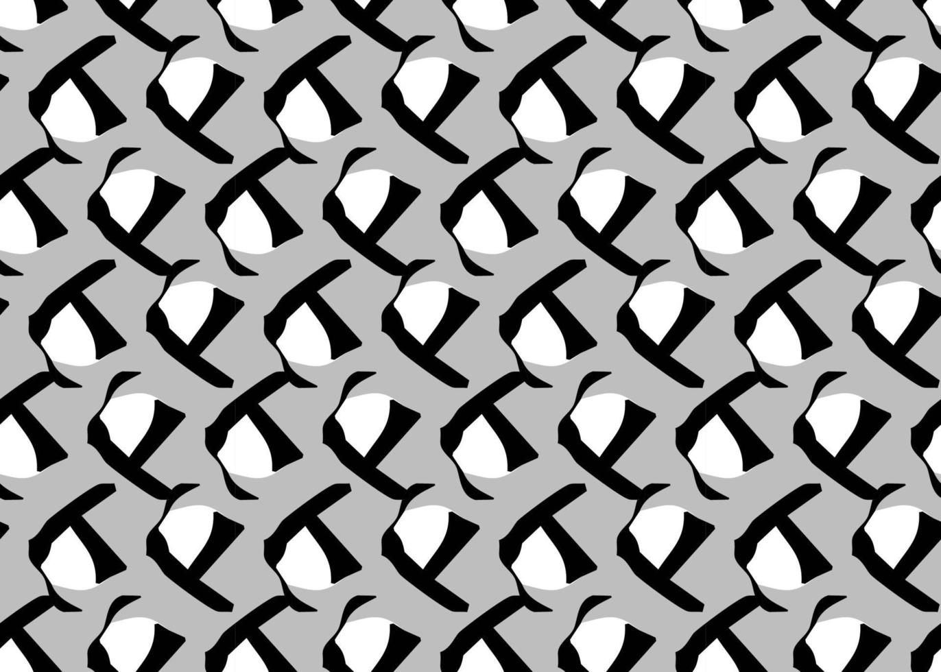 Fondo de textura de vector, patrón sin costuras. dibujados a mano, negro, gris, colores blancos. vector