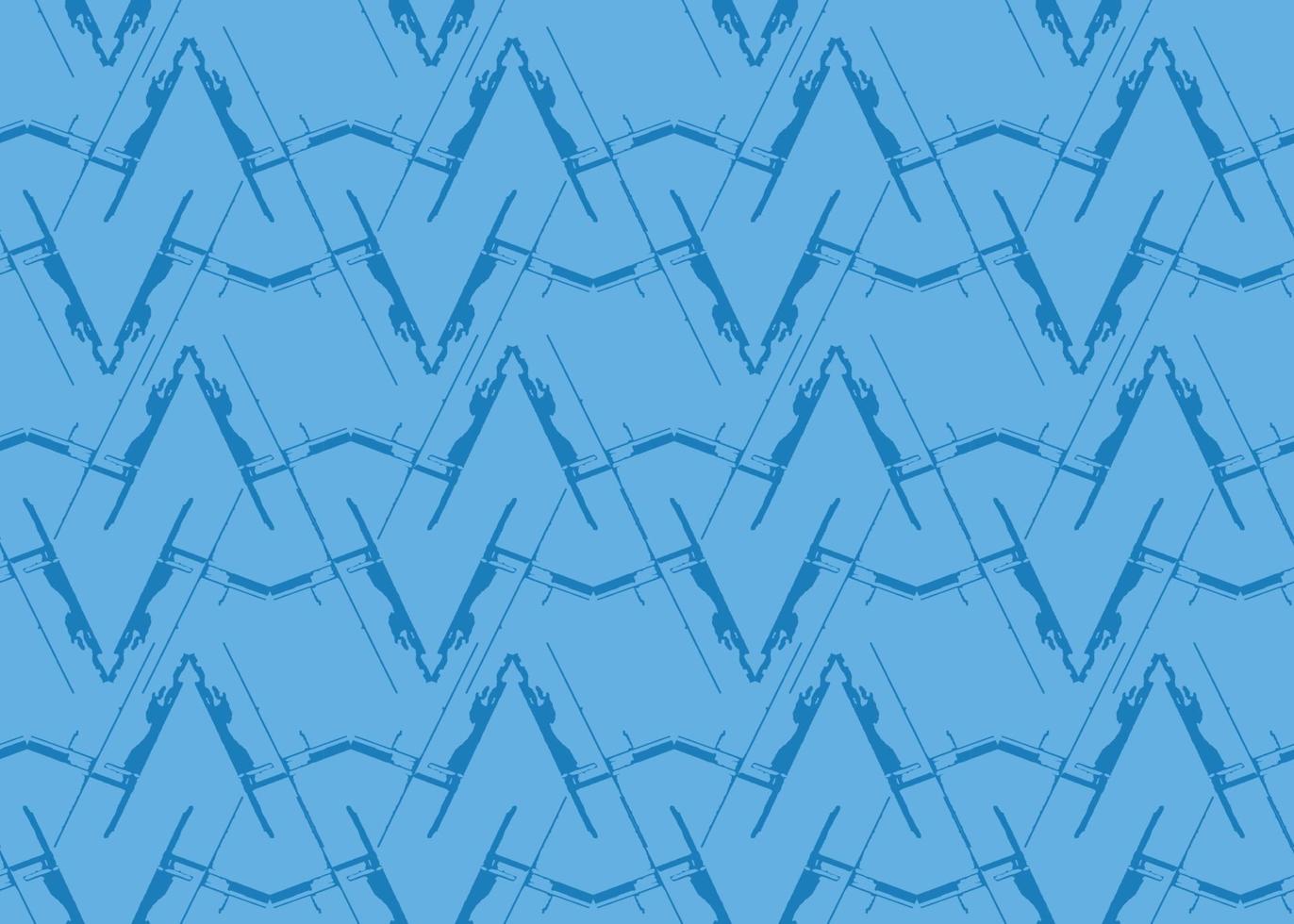 Vector texture background, seamless pattern. Hand drawn, blue colors.