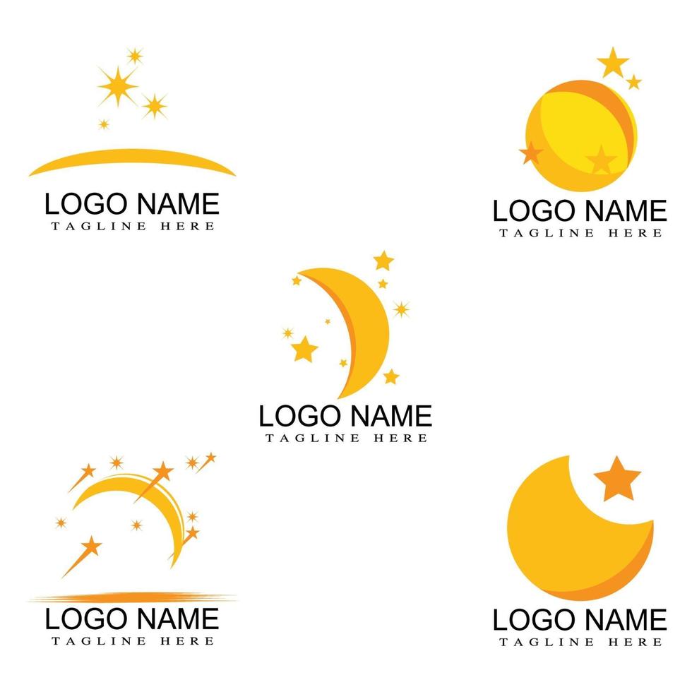 Star icon Template vector illustration design