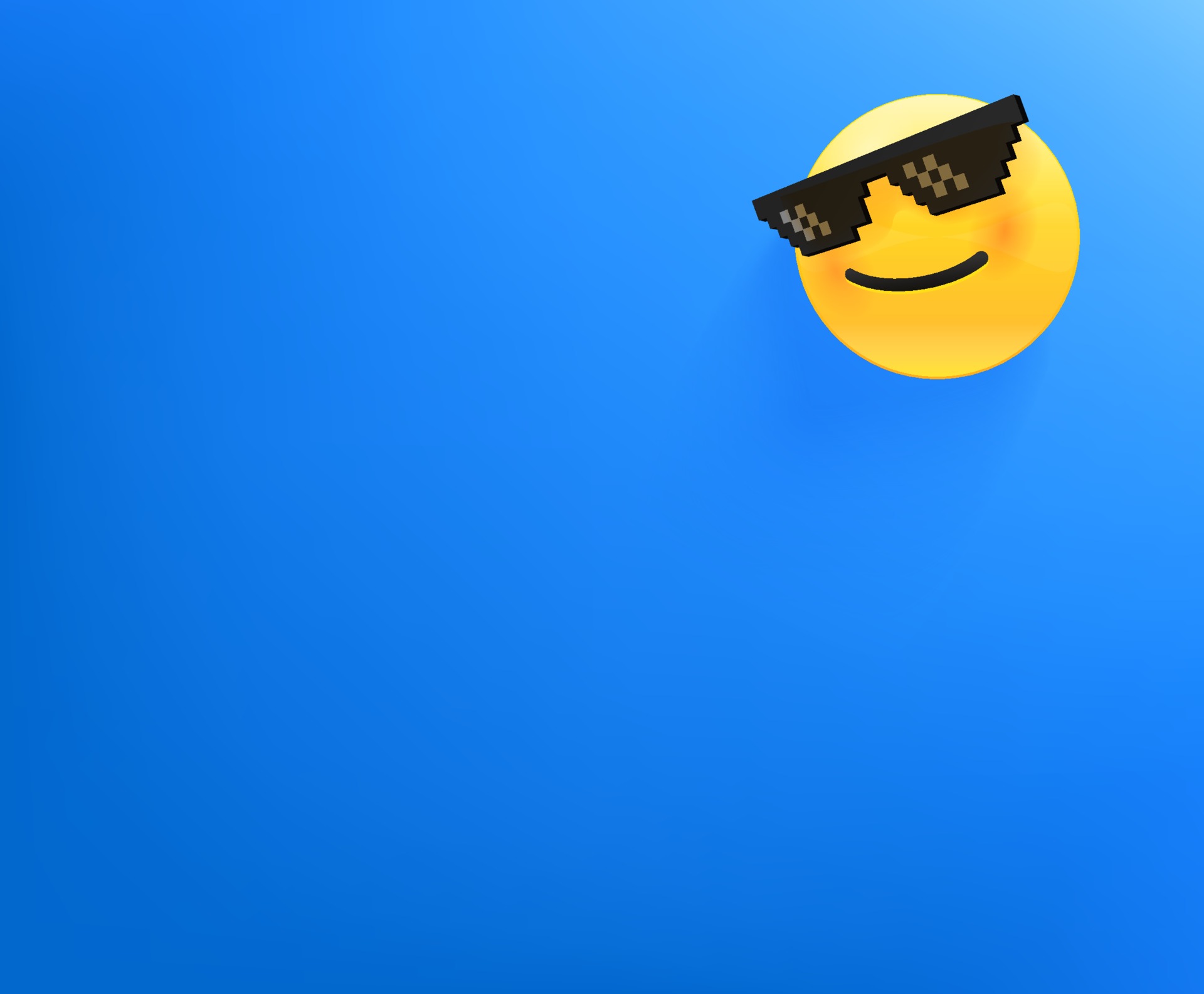 Background emoji