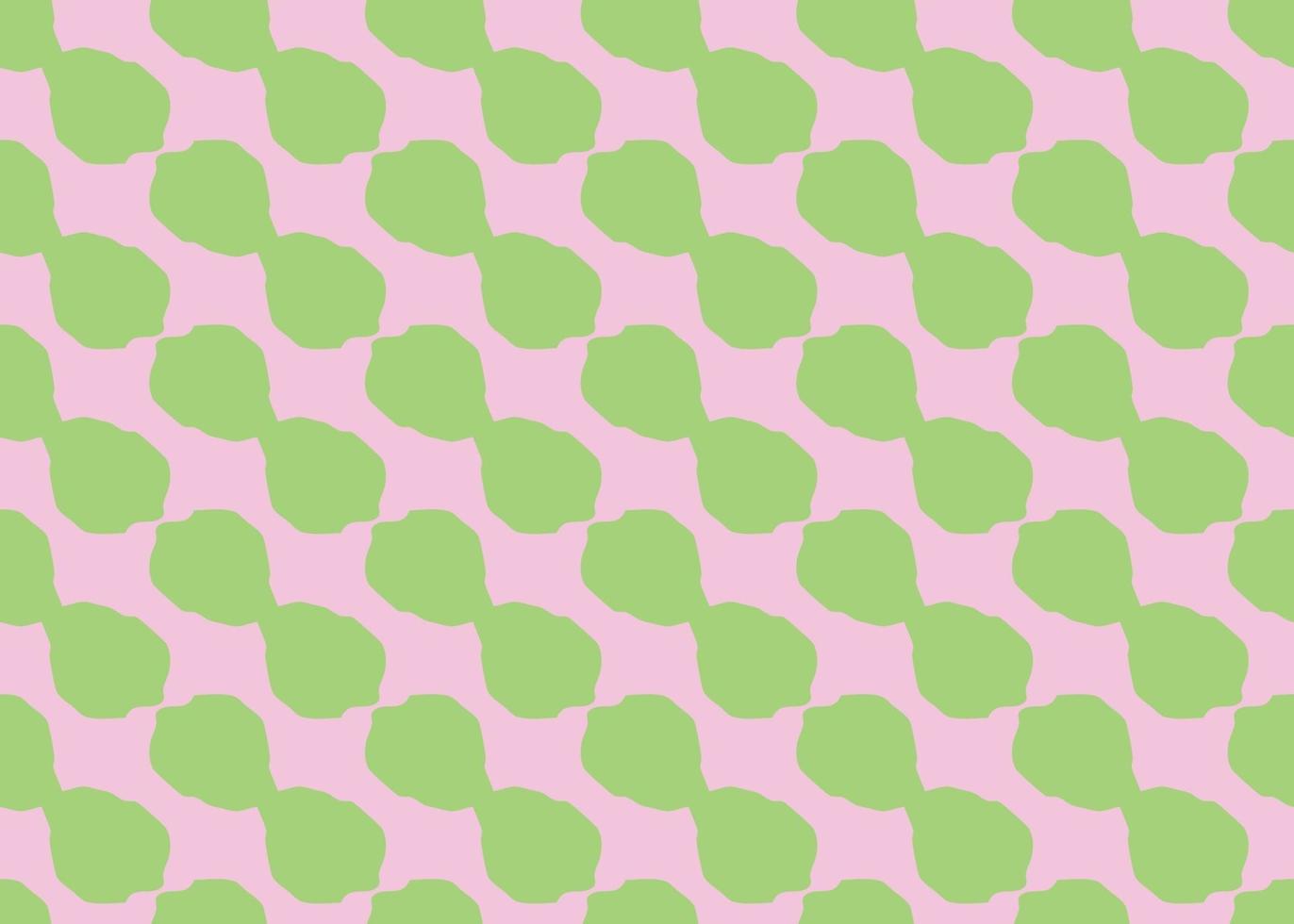 Vector texture background, seamless pattern. Hand drawn, pink, green colors.