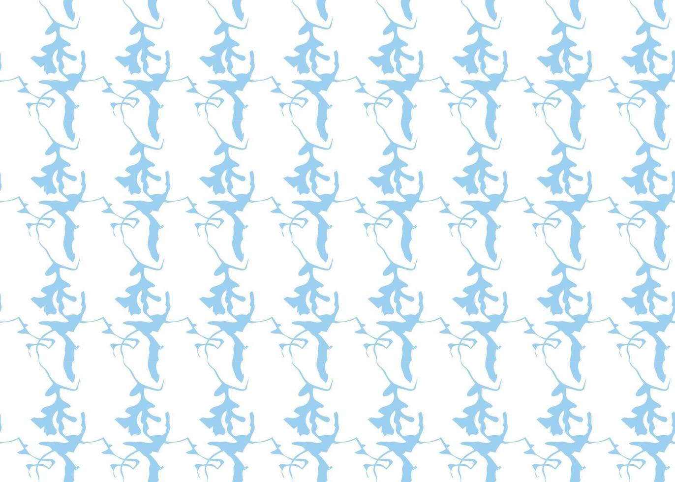 Vector texture background, seamless pattern. Hand drawn, blue, white colors.