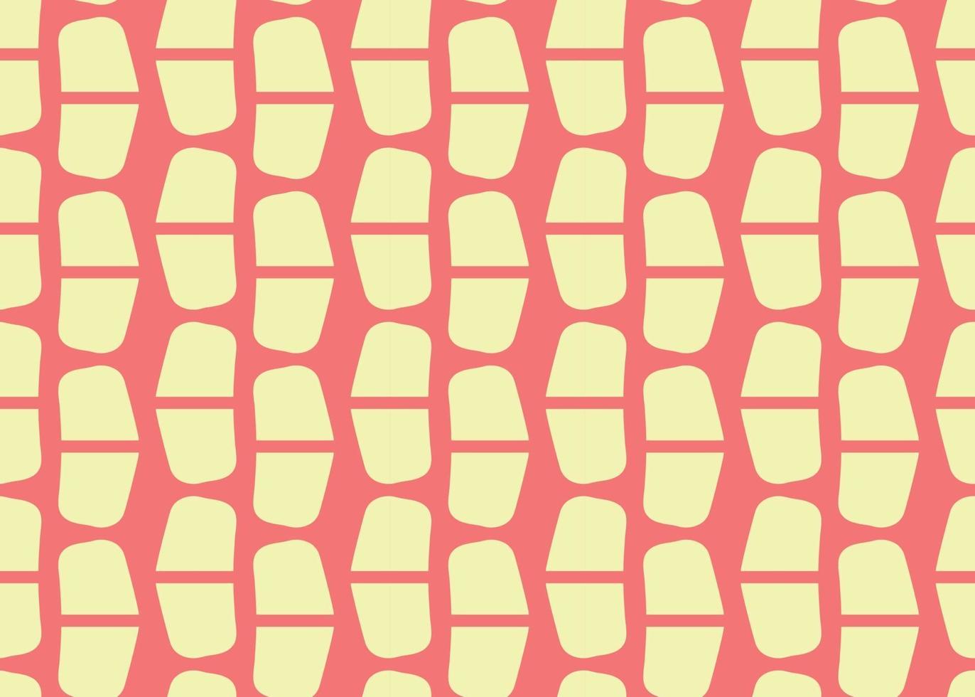 Vector texture background, seamless pattern. Hand drawn, red, yellow colors.