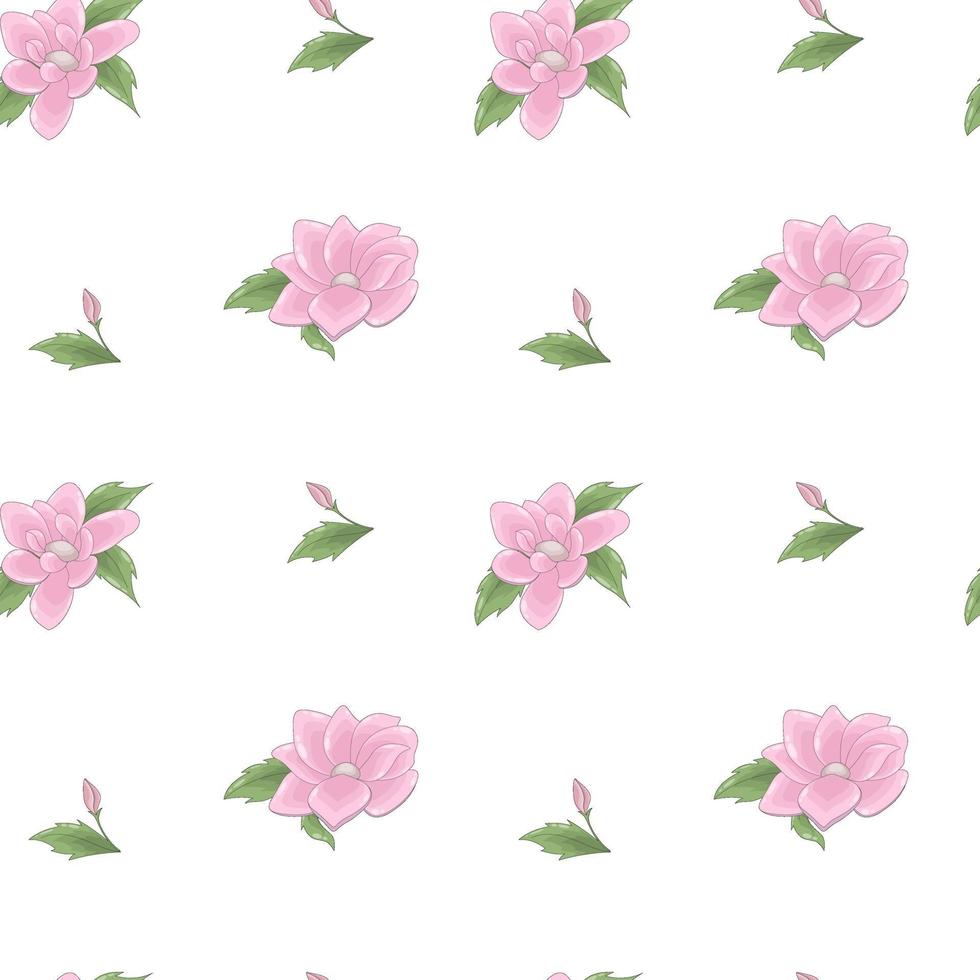 Floral Digital Paper Clipart, Pink Pattern, 12 JPEG 300 Dpi