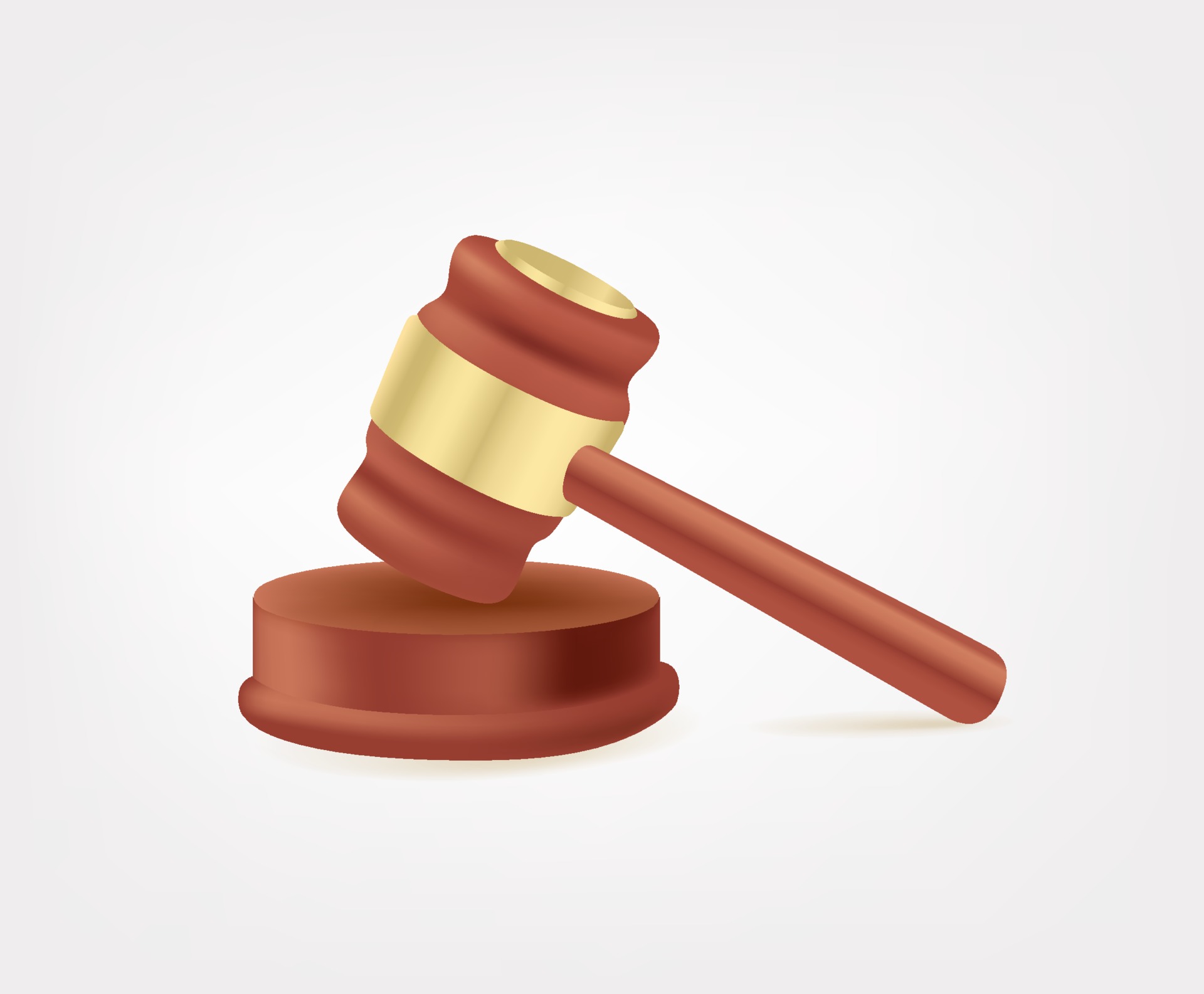 emoji de vector de martillo marrón aislado sobre fondo blanco 2235985